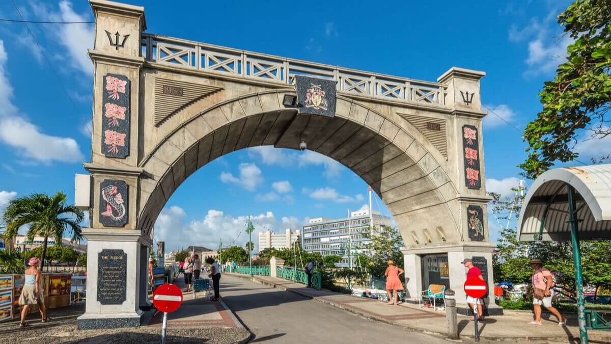 Independence Arch i Bridgetown, Barbados