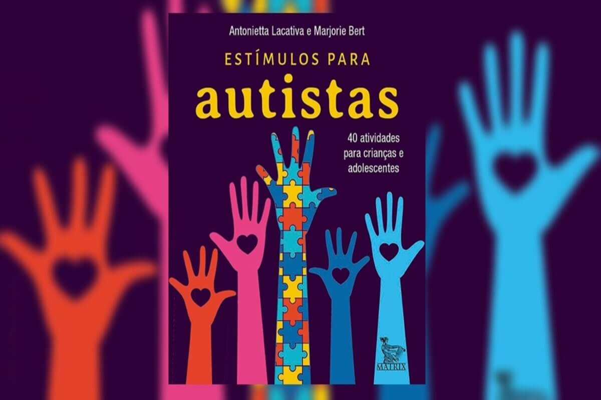 Omslag til boken 'Stimuli for autister: 40 aktiviteter for barn og tenåringer'