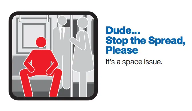 manspreading new york