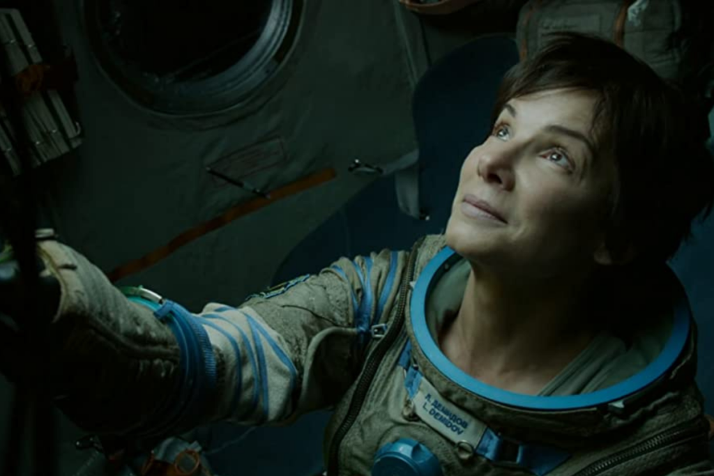 Astronaut spilt av Sandra Bullock